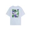 Li Ning X MARVEL Disney T Shirt Unisex Mist Blue AHSSB93-3