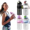 PC 800ml Sports Water Bottle Leak Proof Outdoor Sports Kettle Colorful Plastic Cup  Gym