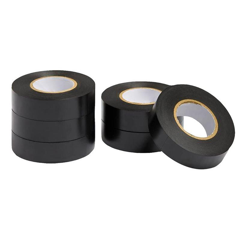 ABBY-PVC Insulating Tape, Flame Retardant Tape, High Adhesion Waterproof Electrical Tape чёрный