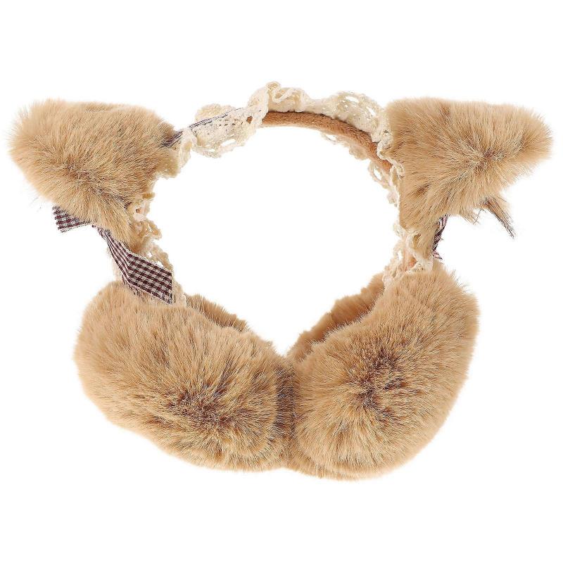 Earmuffs Men Winter Furry Earwarmer Winter Earmuffs Ear Muffs Kids Fluffy Earmuffs