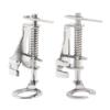2pcs Open Toe and Large Metal Free Motion Quilting Darning Presser Foot Set for Low Shank Sewing Machines