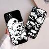 Skeleton Skull New Phone Case for iPhone 6 6s 7 8 11 12 13 14 15 16 17 16E XS Pro Max XR X SE Air