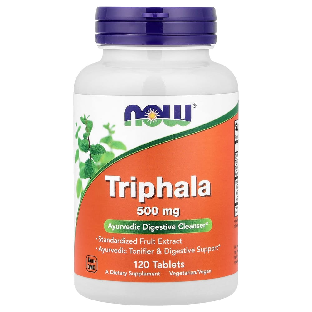 NOW Foods Triphala 500mg 120 Tablets