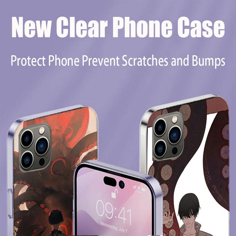 Chainsaw Man Yoshida Phone Case For Iphone 17 Air 15 Pro 14 Plus 16 Pro Max 17E 16E 12 13 Mini 11 Cover Cute Fundas