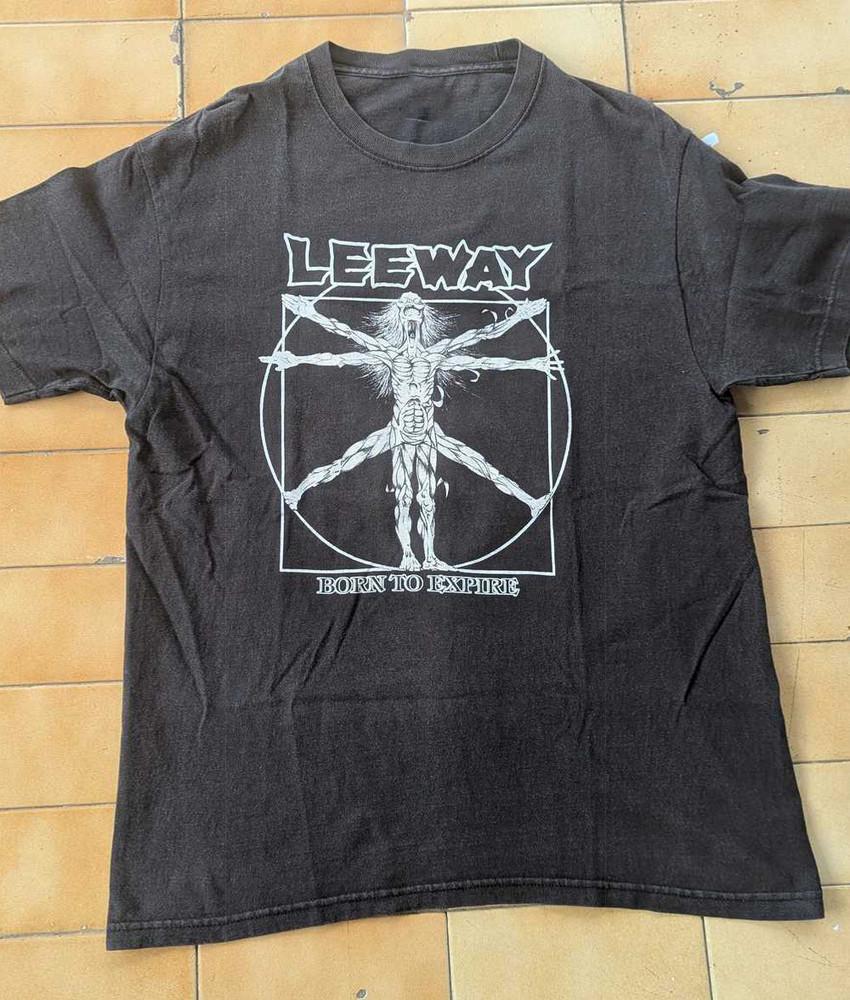 LEEWAY Band Футболка BORN TO EXPIRE Хлопок Взрослая S-5XL MK588 Унисекс Футболка XXXL