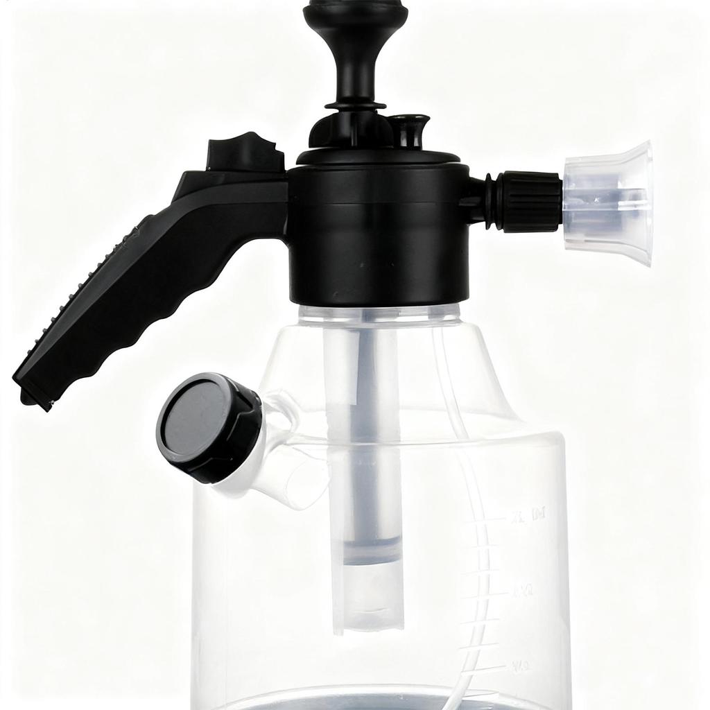 Foaming Spray Bottle 3L Hand Foam Pressure Sprayer Spray Bottles For Cleaning For Car Detailing Outdoor Watering Flower Care