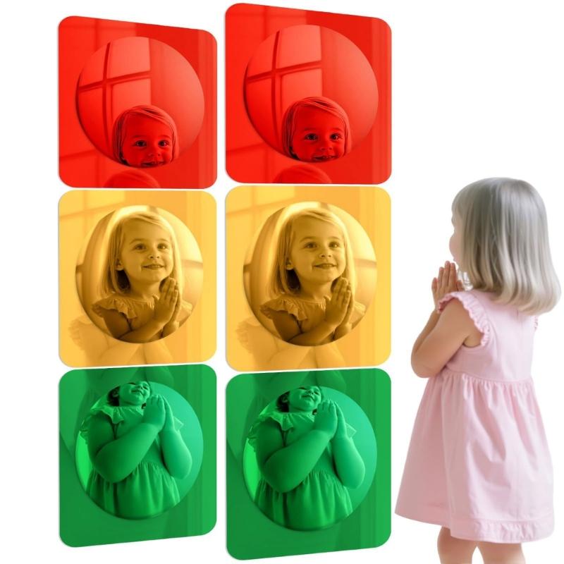 Pack of 3 Perceptual Bubble Reflectors for Perceptual C type Cognitive Development in Kids
