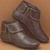 Women New 2026 Winter Footwear Round Toe Female Shoes Rubber Large Size Rock Ladies Ankle Elegant Autumn Low Solid