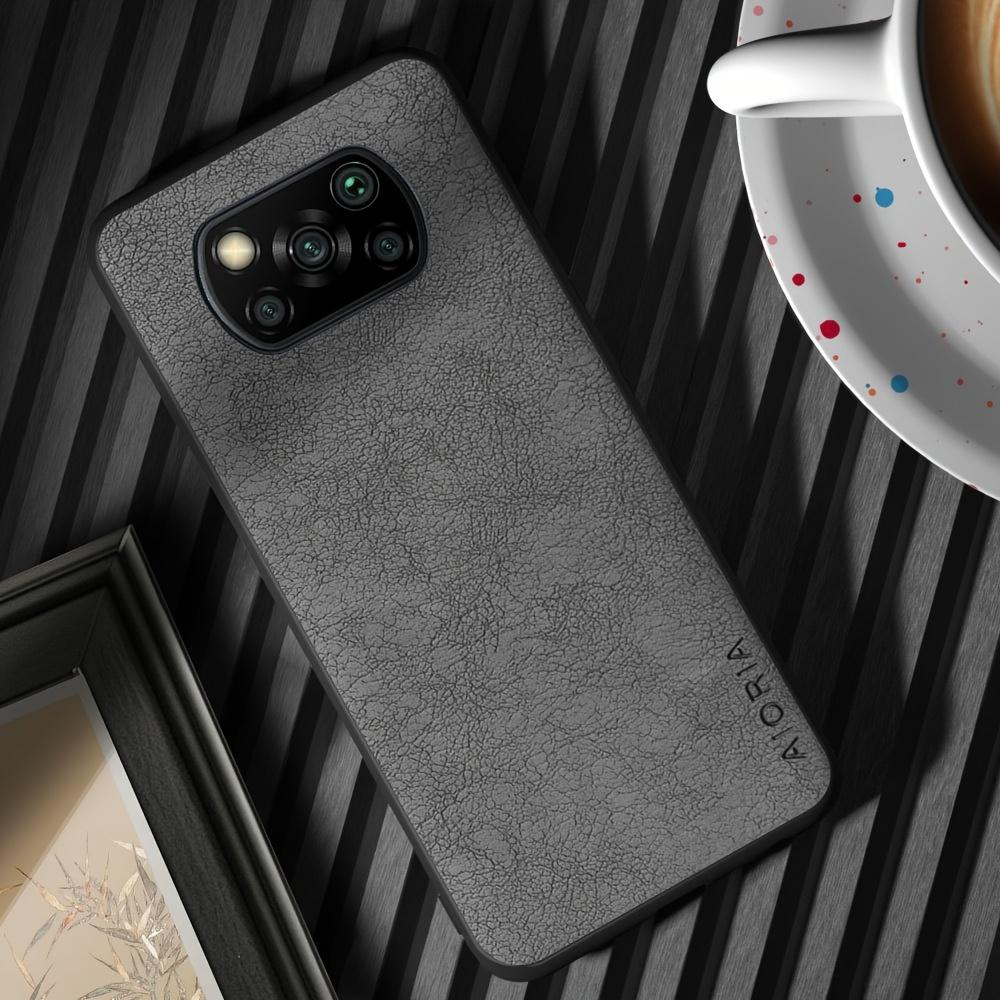 Phone Case for Xiaomi Poco X3 Pro NFC GT Comfortable Faux Leather Phone Case