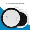 Boat Accessories Hatch 4inch 6inch ABS Round Non Slip Inspection Hatch with Detachable Cover for Marine Watercraft Yacht
