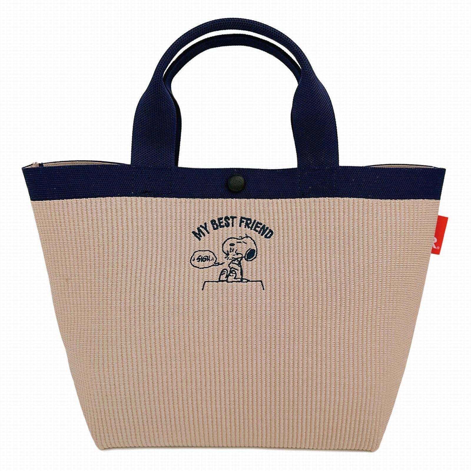 

Rootote Women s Snoopy Small Knit Tote Bag, IP.Deli.Refle.Peanuts-0H 8435 (03 Navy)