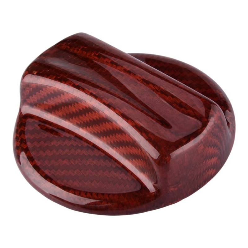 Red Real Carbon Fiber Fuel Gas Oil Tank Filler Cap Cover Trim fit for BMW 1 3 4 5 7 Series