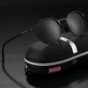BARCUR Temples Sunglasses Women Polarized Fashion Sun Glasses Driving Round Ladies Sunglass