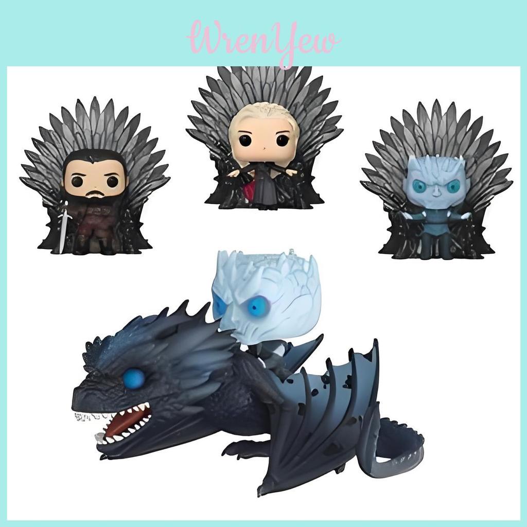 Squisite Figure in PVC del Trono di Spade Madre dei Draghi Jon Snow Re della Notte Modelli