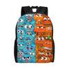 Gumballs Darwins Cool Backpack Gift Student Work Amazings Gumballs Daypack for Men Women Laptop Computer Canvas Bags