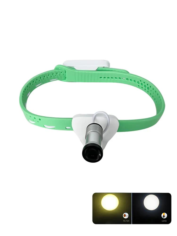 Wireless 5w headlamp, brightness adjustable
