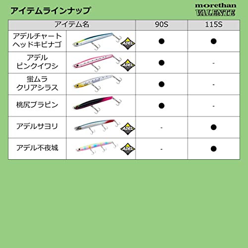 Daiwa Morethan Valente 90S Sea Bass Pencil Adelcha
