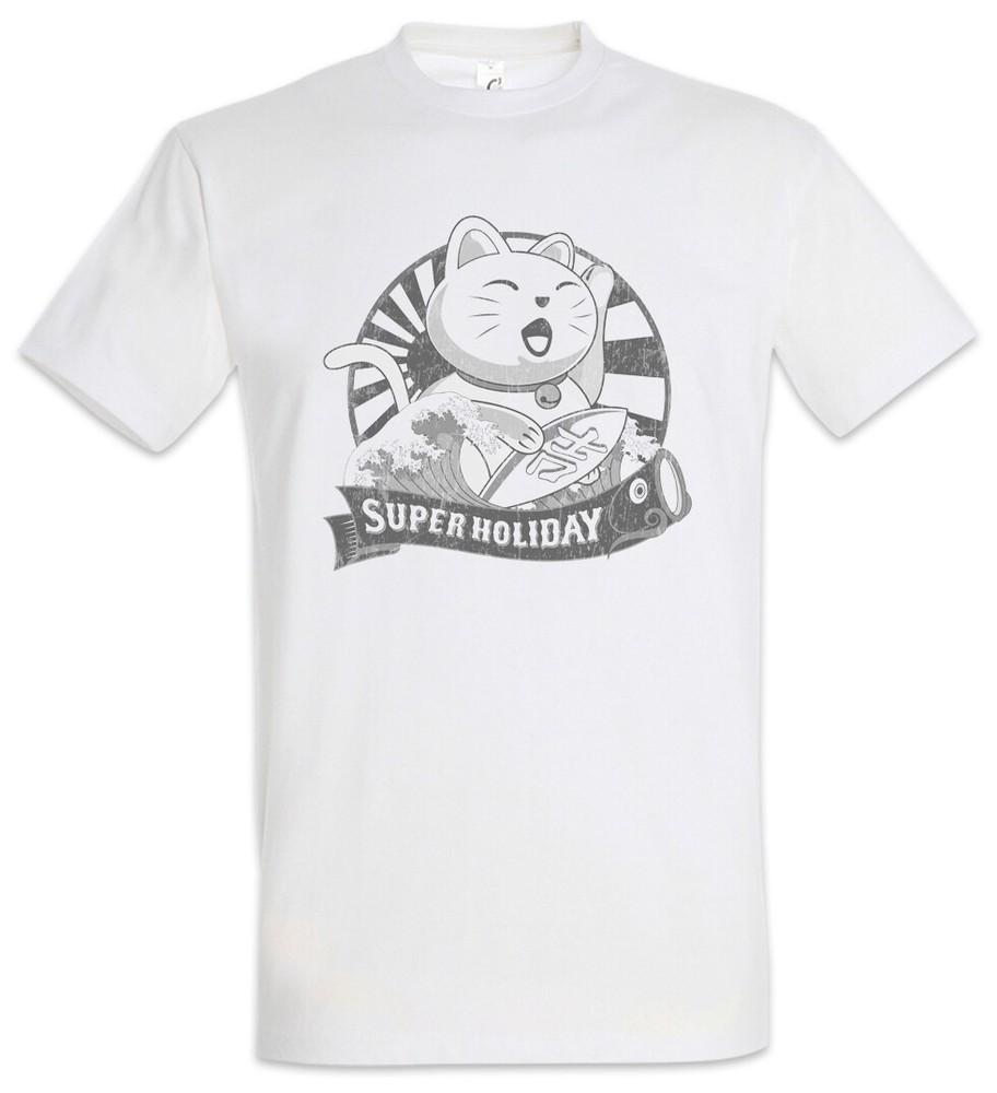 

Maneki Neko VII T-Shirt Maneki-neko Manekineko Cat Cats Love Addicted Addiction S