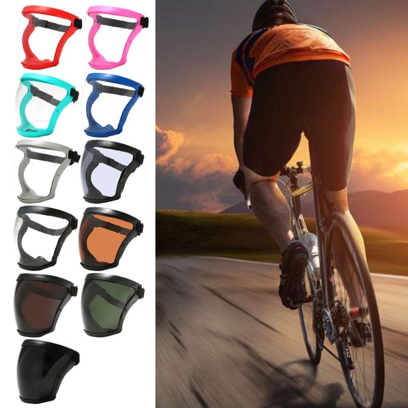 Protective Outdoor Heating Faceshield Cycling Windproofed Dustproof Faceshield Kitchen Tool