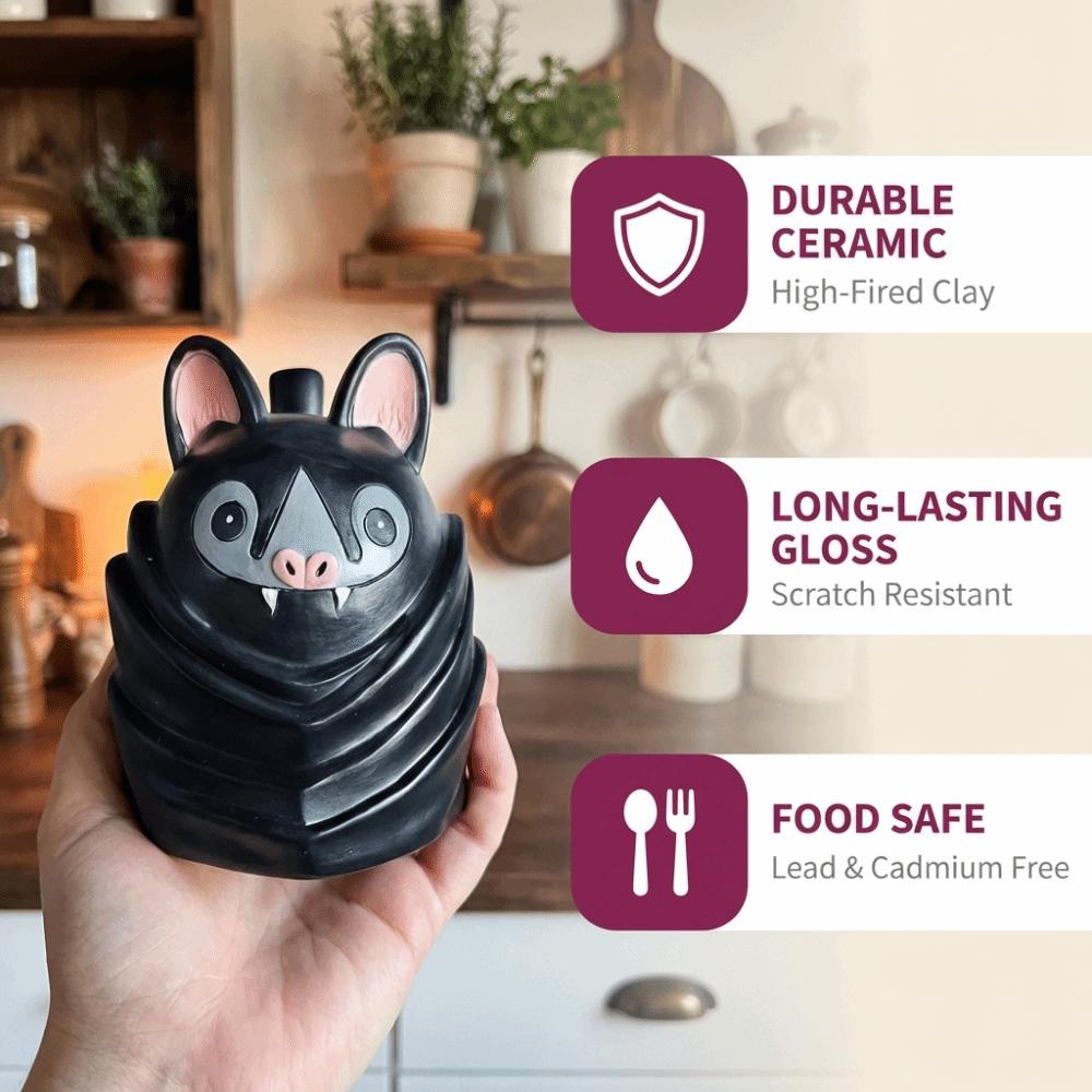 Kreslený Netopýří Hrneček na Kávu Vtipný Netopýří Šálek na Čaj Snídaňový Šálek Převrácený Hrneček ve Tvaru Netopýra Dárky