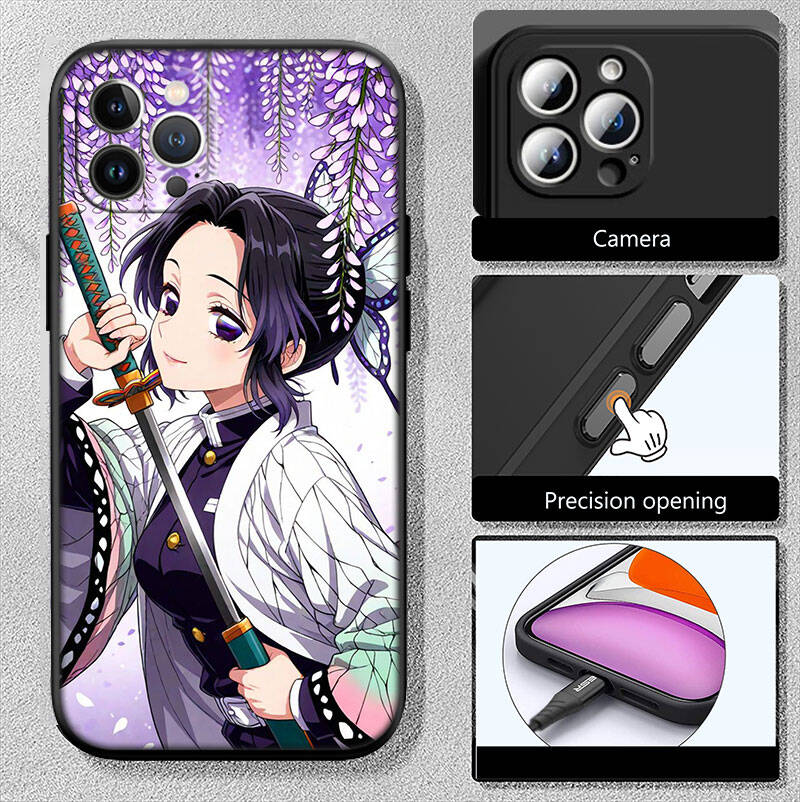 MH38 Demon Slayer Phone Shell for Samsung S20 S21 S22 S23 S24 FE Ultra Plus Lite S21S A55 A07 A17 F06 F16 M06 M16 M56 A36 A37 A57
