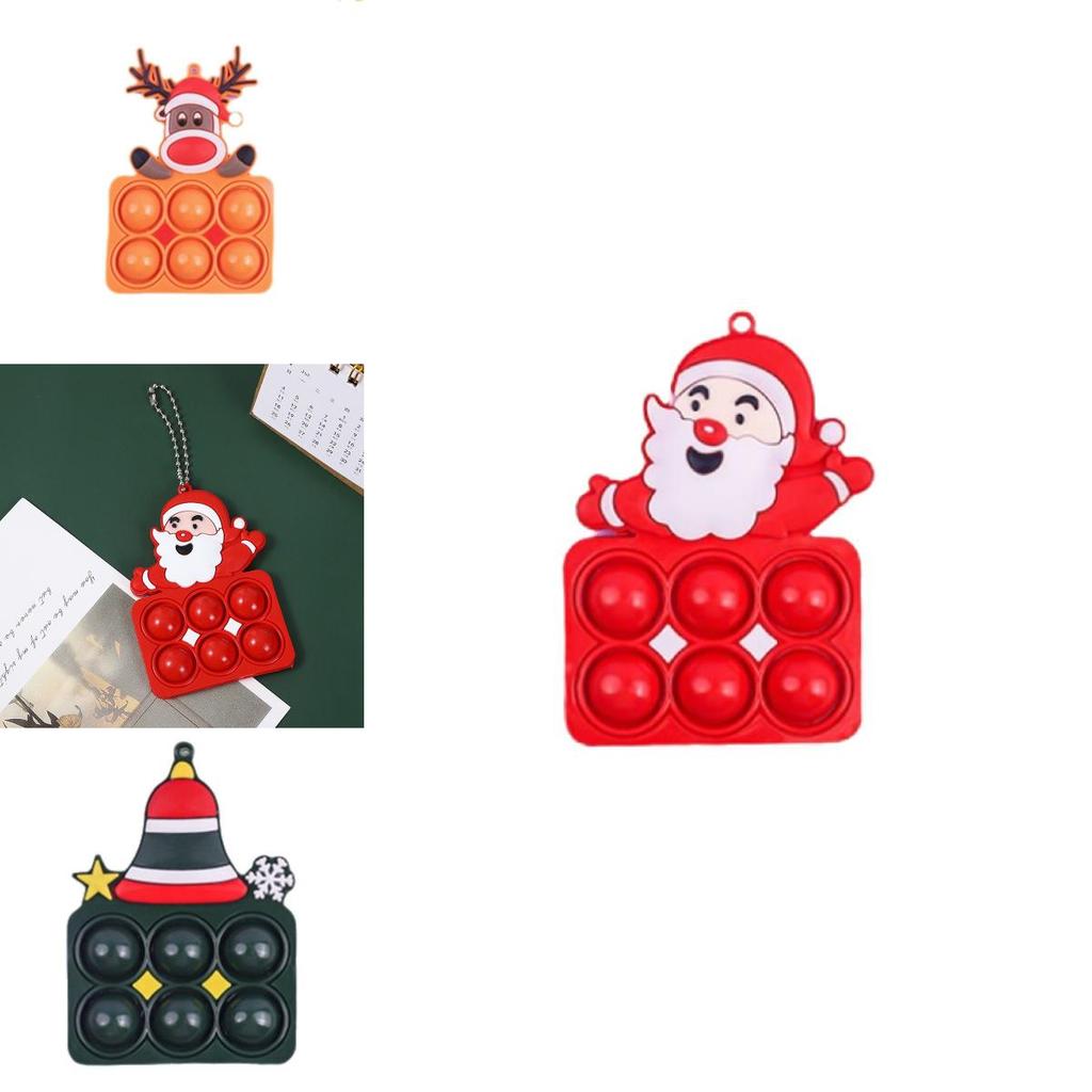 Festive Holiday Mouse Plush Keychain With Colorful Pvc Designs For Fun And Play