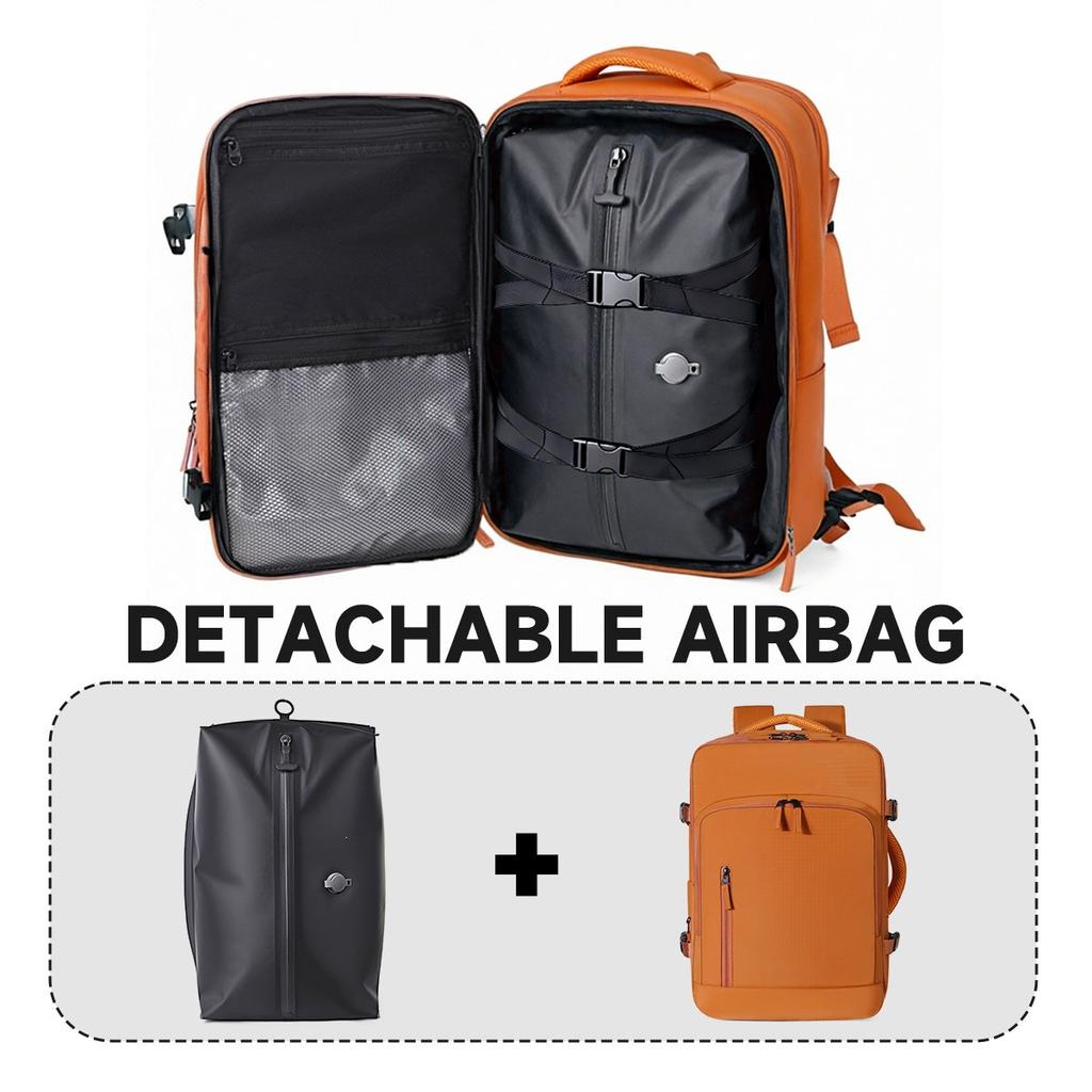 Schoolbag Backpack Women's Short Trip Bag Male College Student Expandable Commuter Business Laptop Backpack School Bag
