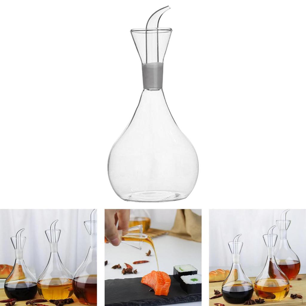 Elegant Glass Oil Dispenser for Kitchen And Dining