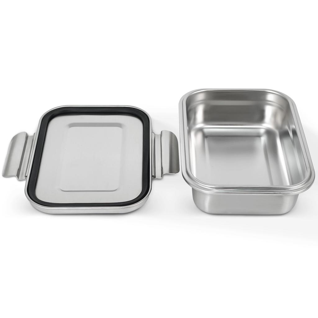 Set of 2 and Stainless Steel Lunch Boxes for and 600ml Easy To and Perfect for Keeping Soups and Other Dishes Stylish, Microwave-safe Dishwasher-safe