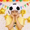 Funny Cartoon Headgear Cap Novelty Plush Headgear Creative Football Shape Hat  Dress Up Photo Props