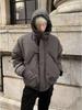Thickened High-Quality Hooded Cotton Jacket: Windproof, Water-Repellent, Warm Outerwear for Winter
