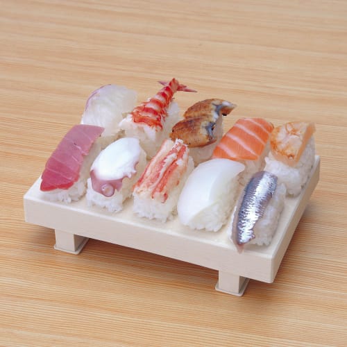 Kai Brand KAI Pakotto Nigiri Sushi 10 Pieces Dishwasher Safe KAI KITCHEN Made in Japan DH8106