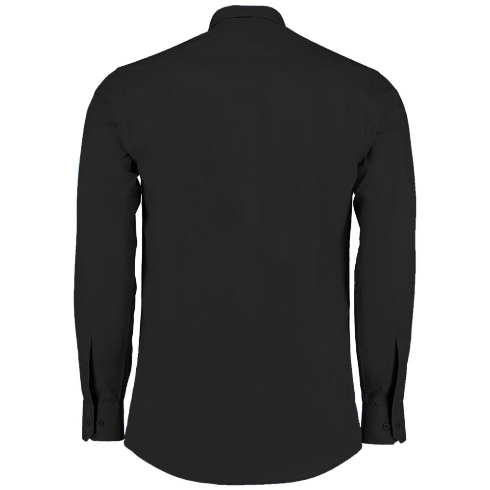 Kustom Kit Mens Long Sleeve Poplin Shirt