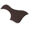 Left Handed Guitar Pickguard PVC Material Self Adhesive Musical Instrument Scratch Guard Plate for Acoustic Guitars