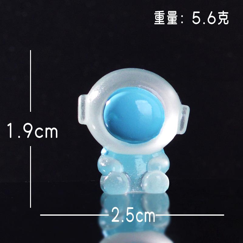 

Микроландшафт Мультяшный Светящийся Астронавт Дом Настольный Декор Гостиная Креативные Высококлассные Декоративные Смоляные Поделки Украшения 1pcs