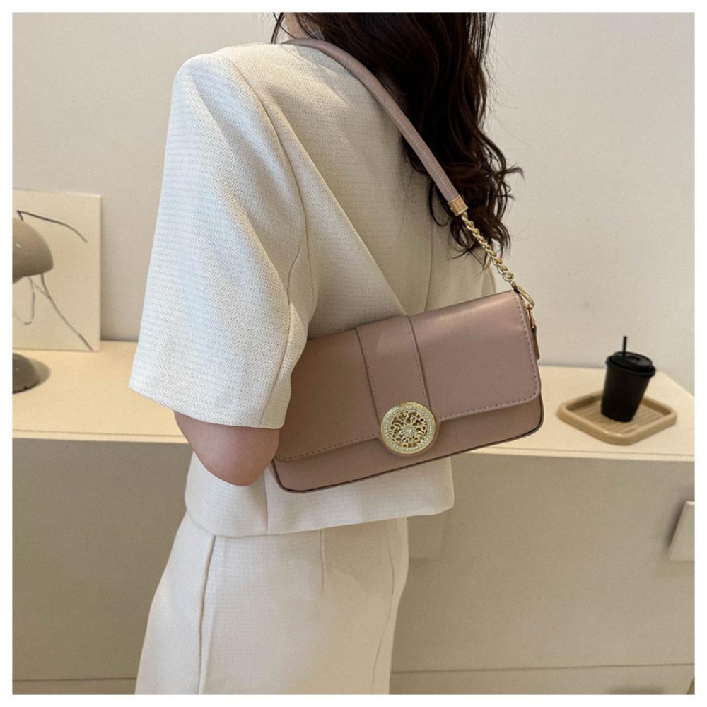Minority women's diagonal cross hand-held single shoulder small square bag armpit bag