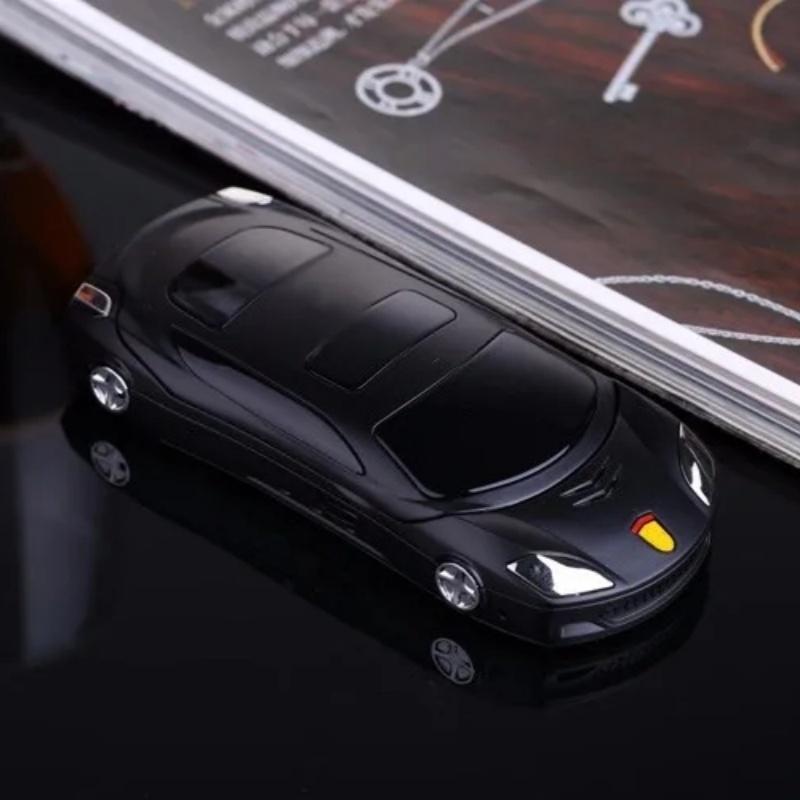 Newmind F15 Kapaklı Telefon 2G GSM Çift SIM Mini Spor Araba Modeli Cep Telefonu Kilitsiz Tuş Takımı Mobil Destek Kamera El Feneri