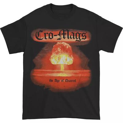 Cro-Mags Band The Age Of Quarrel Schwarzes T-Shirt Volle Größen S-5XL Unisex T-Shirt