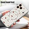 Watermelon Cherry Fruits Pattern Case For iPhone 17 Pro Max Magnetic For Magsafe Hybrid Slim Matte Cover For iPhone 16 15 14 13 Pro Max