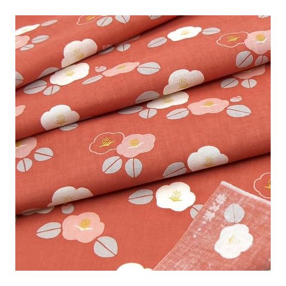 Hamamonyo Tenugui Towel - Wagokoro Tsubakihime, Printed, 100% Cotton, Approx. 34cm X 90cm, Raw Edge