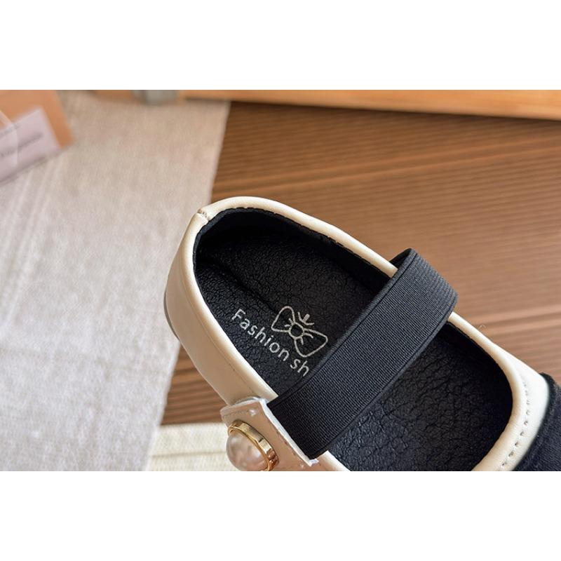 Korean Style Girls Soft Sole Princess Mary Jane Casual Leather Shoes