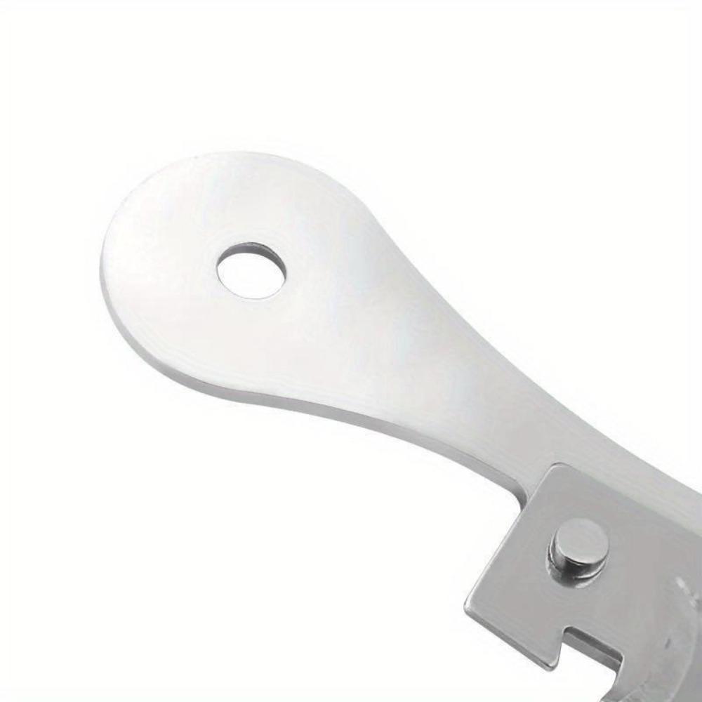 2Pcs Can Opener Adjustable Stainless Steel Non-Slip Multifunction Manual Jar Bottle Bottle Lid Opener Gadget Home Gadgets Accessories
