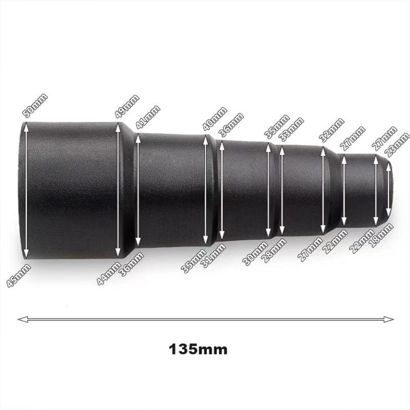 1-4Pcs Universal PVC Vacuum Hose Adapter Crack Resistant Vacuum Replacement Part for Home Garage Car Washing Use