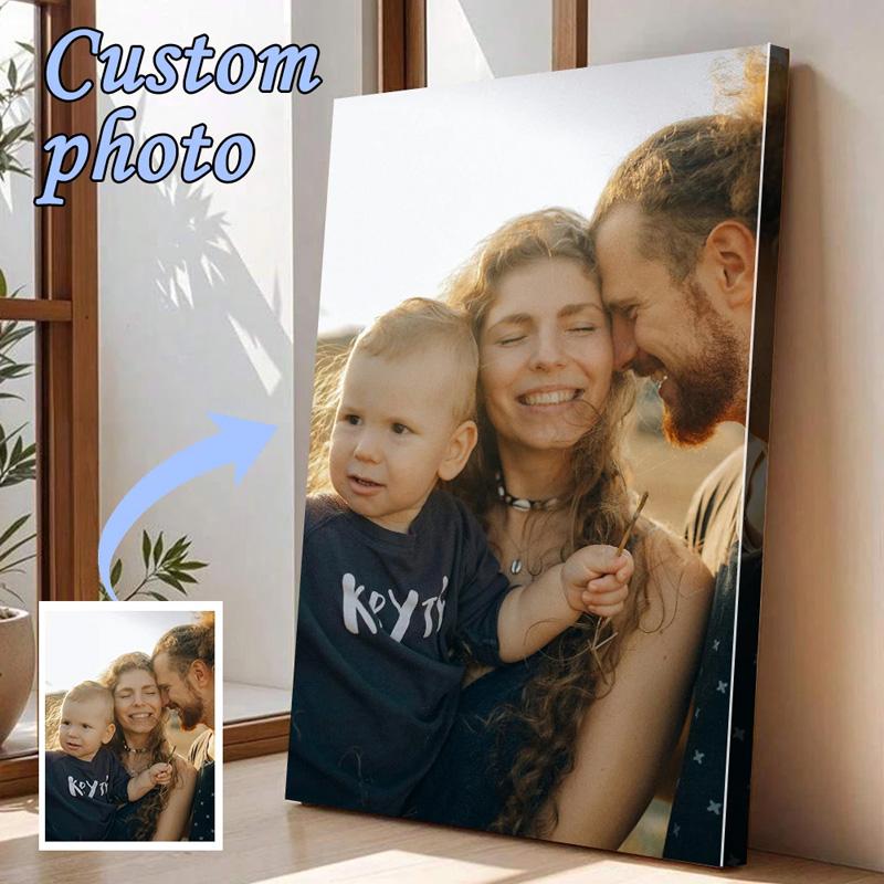Personalized Gift Custom Poster Any Size Prints Canvas Wall Art with Your Photo Painting Decor Picture,Home Decor For Festivals,Party,Themed Events
