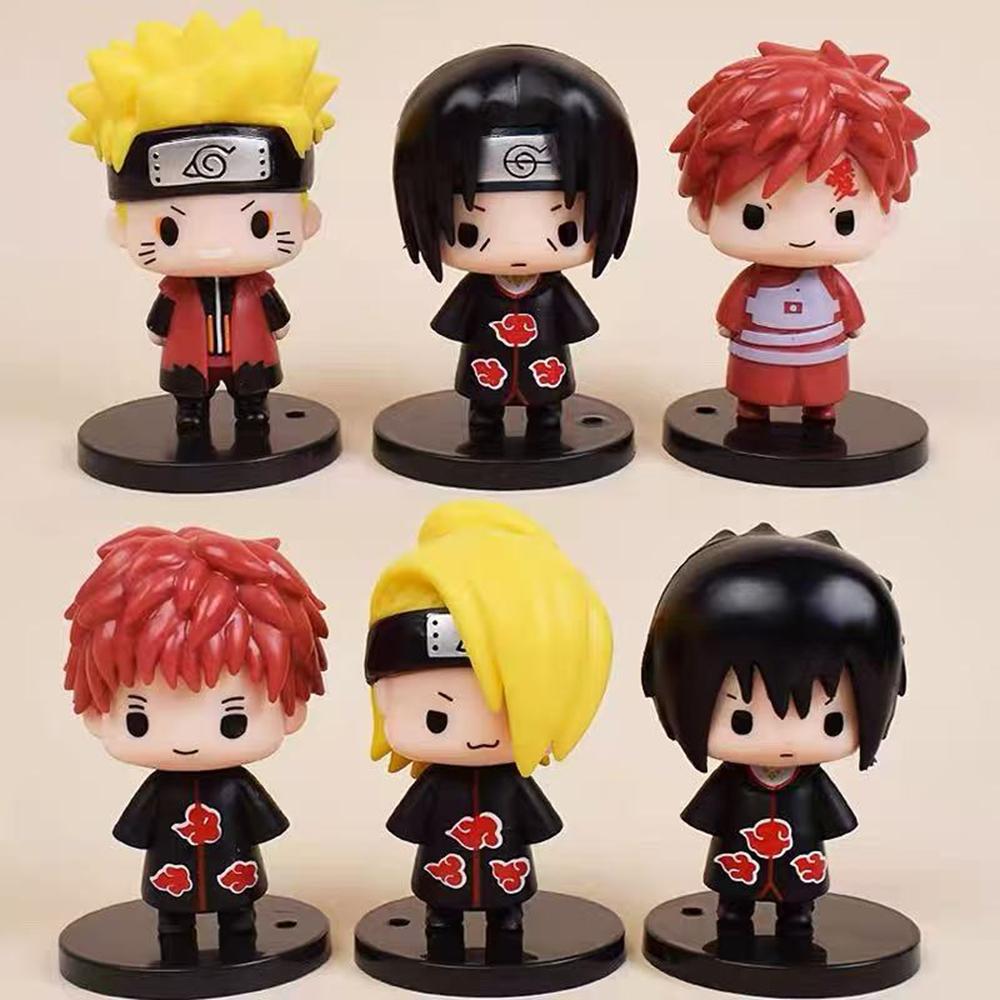 7CM Naruto Uzumaki Akatsuki Deidara Figure Anime NARUTO Shippuden Animation Model Toy Gift Collection Decoration Ornaments PVC