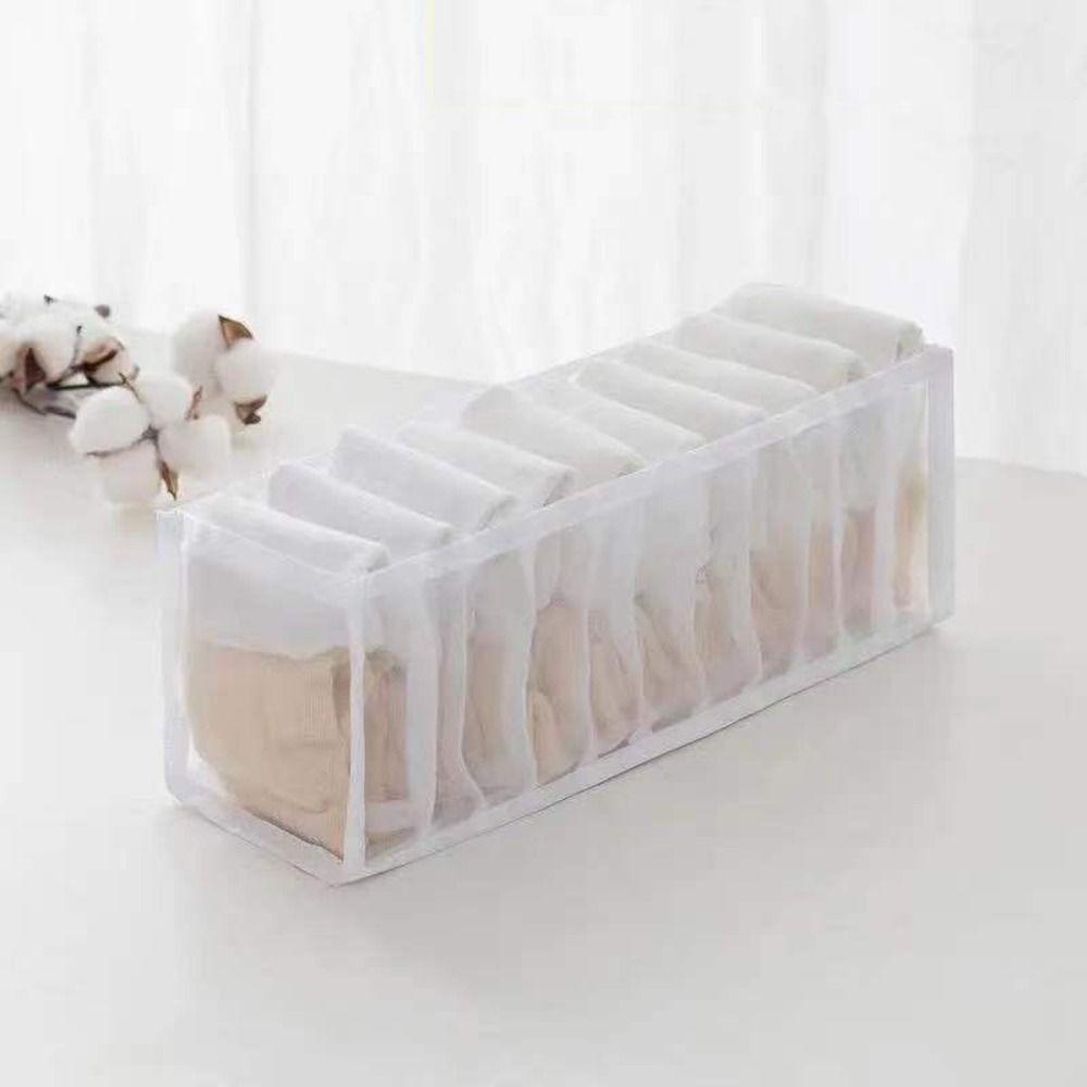 Home Organization Foldable Underwear Drawer Organizer Organizer Divider Box Storage Box Bra Socks Storage Drawer Organization