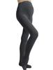 Sweet Mommy Maternity Sheer Faux Adjustable and Cold Extra Warm Leggings, Tights, Fleece-Lined, Fall/Winter, Waist, Pre- Post-natal, Protection,