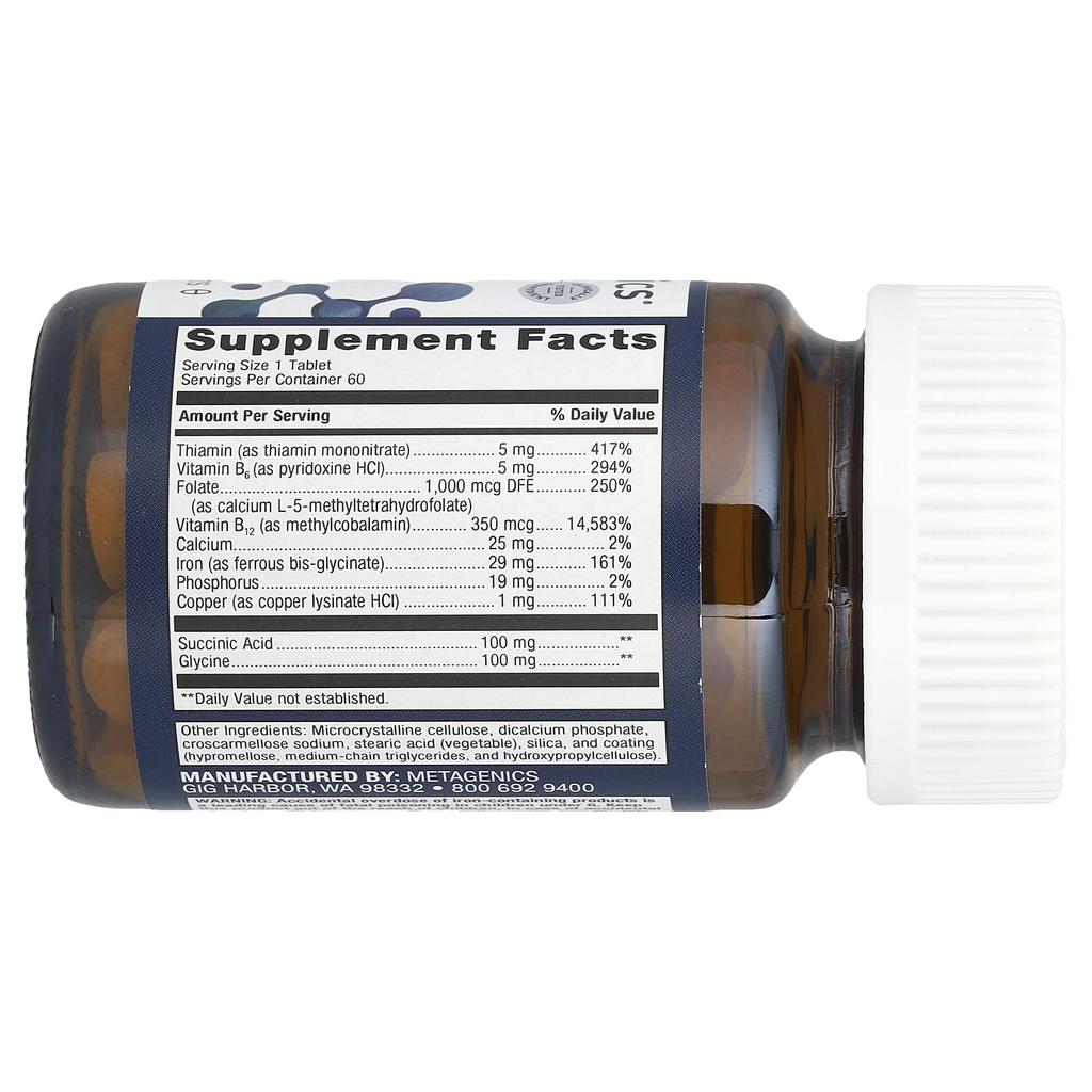 Metagenics Hemagnics®, 60 Tablets