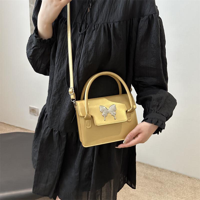 Trendy Small Crossbody Bag For Women Stylish Casual Pu Leather Unique Square Design