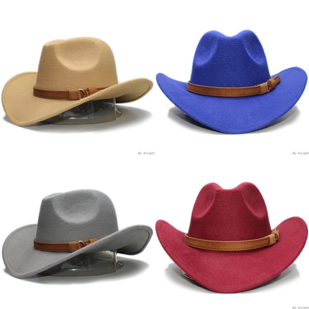 Klassieke Western Cowboyhoed Met Brede Rand Voor Zomerse Zonbescherming Volwassenen En Kinderen